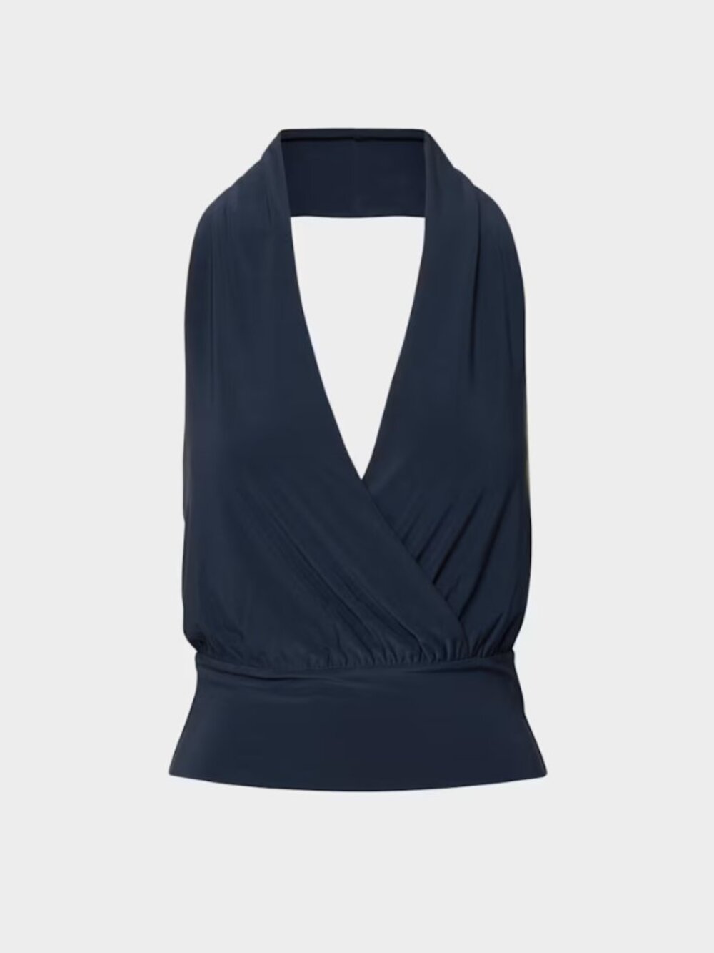 NEW WITH TAGS - NAVY Smooth Matter™ Valley Halter Top Artizia Wilfred
